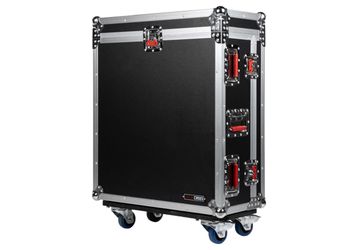 Gator Cases G-TOURQU6 ATA-Style Road Case with Doghouse for A&H Qu-6 & Qu-6D Dante Mixer