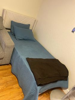 Twin bed for sale with mattress included
