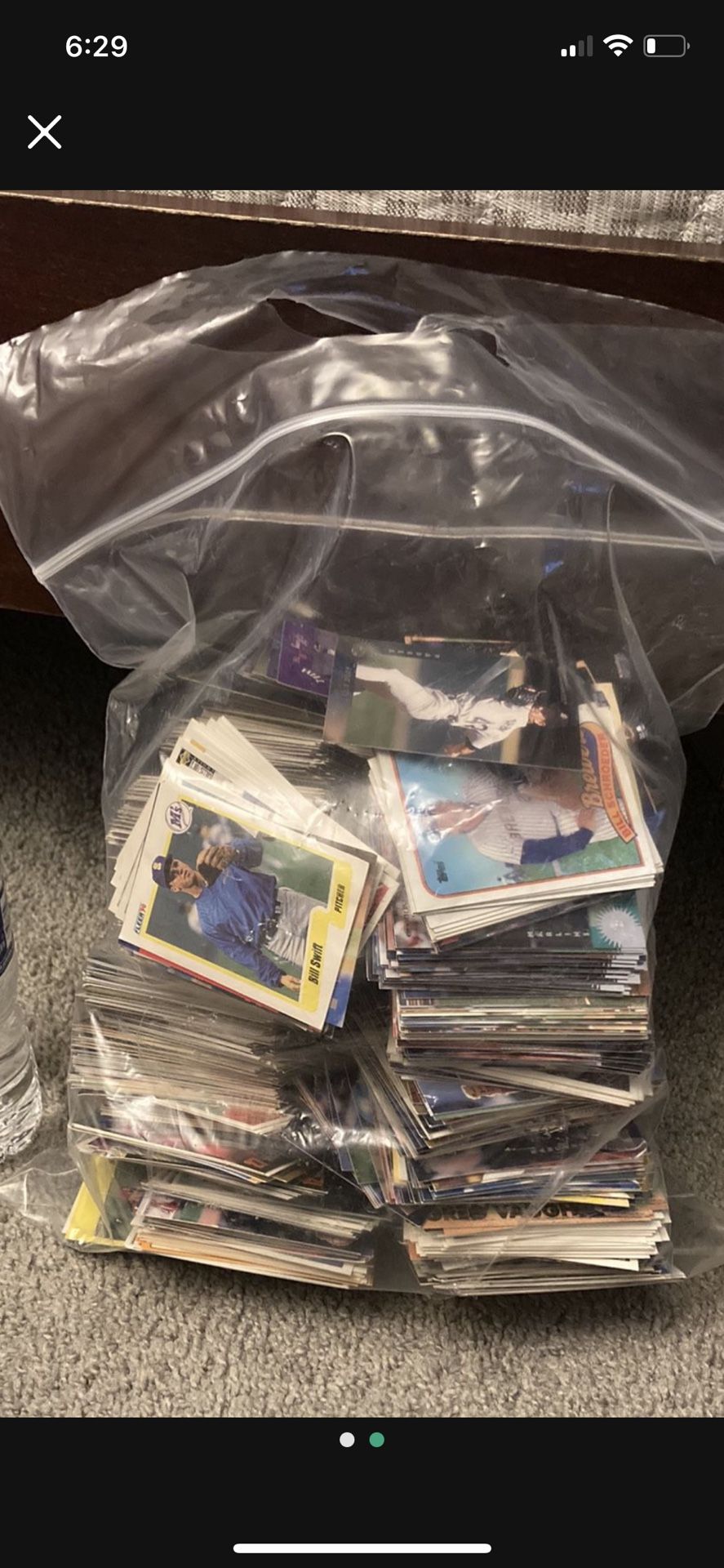 Large Bag Of 90s And Up Baseball Cards