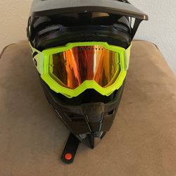 100% Full Face Carbon DH Helmet 