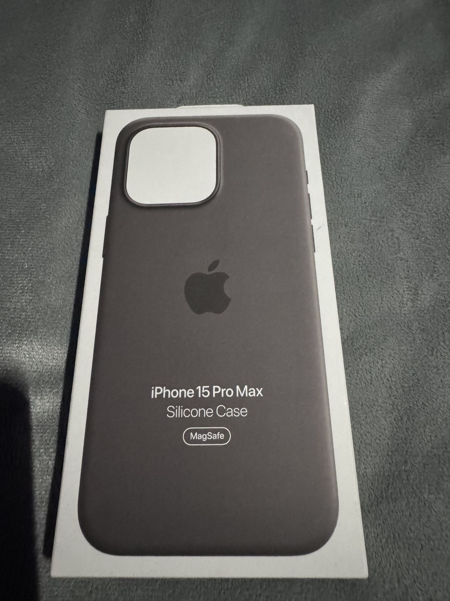 iPhone 15 Pro Max Silicone Case Grey