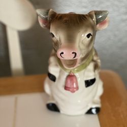 Vintage Cow Creamer Pitcher