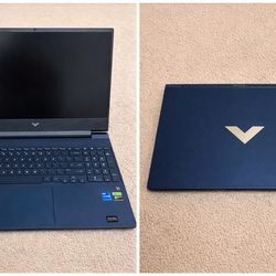 In box-HP Victus 15 Gaming Laptop – i7, RTX 4050, 16GB RAM, 144Hz