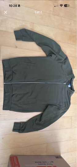 Lightweight Green Bomber Jacket