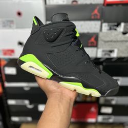 Air Jordan Retro 6 Electric Green Size 10.5 
