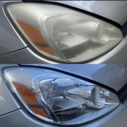 Cleaning And Punishing Headlights 