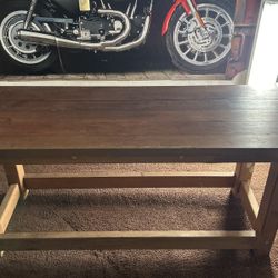 Solid Oak Bar 