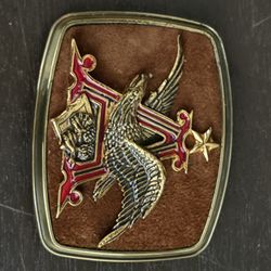 New- never worn only displayed- Anheuser Busch eagle belt buckle