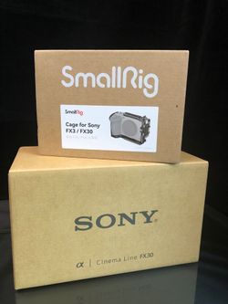 Sony FX30 Digital Cinema Camera (With Cage)