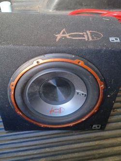 FLI Acid 12" Subwoofer in Ported Box