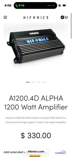 Hifonics Alpha