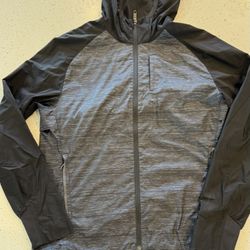 L Lululemon Jacket Mens Large Pack It Hooded Windbreaker Lightweight Waterproof 