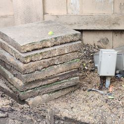 FREE Stuff, Moving  - Stone Patio Pavers Over 100 Available 
