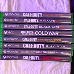 9 Call Of Duty Games Bundle Xbox