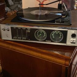 VINTAGE  PANASONIC SD-85 Stereo LP Turntable Record Player AM/FM Receiver Video