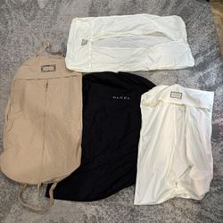 Gucci garment bags, authentic 