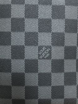 Authentic Louis Vuitton Damier Ebene Speedy Black Gray Leather LV