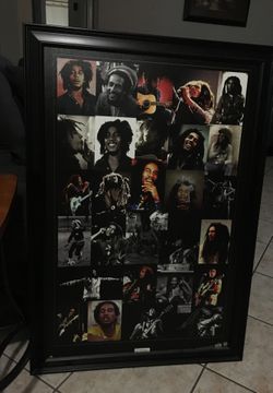 Bob Marley pics frame $30 obo!!
