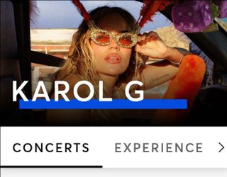 Karol G tickets para domingo