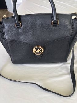 Michel kors black leather