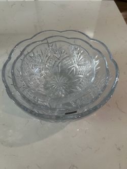 Dublin Crystal bowls