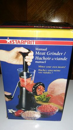 meat grinder and sausage maker