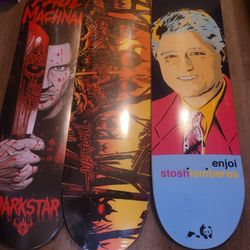 Vintage NOS Rare Skateboards Enjoi Darkstar Old school skateboard