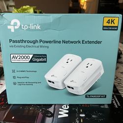 TP Link Powerline Ethernet Adapter 