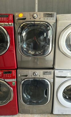LG Front Load Set - Large Capacity & Energy Efficient