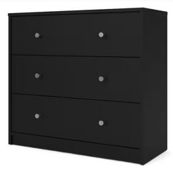 Moving sale - Black 3-drawer chest
