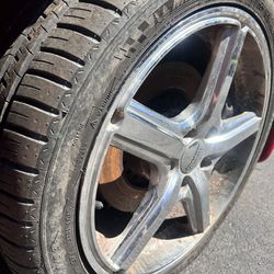 Michelin 245-40-18 With Wheels 