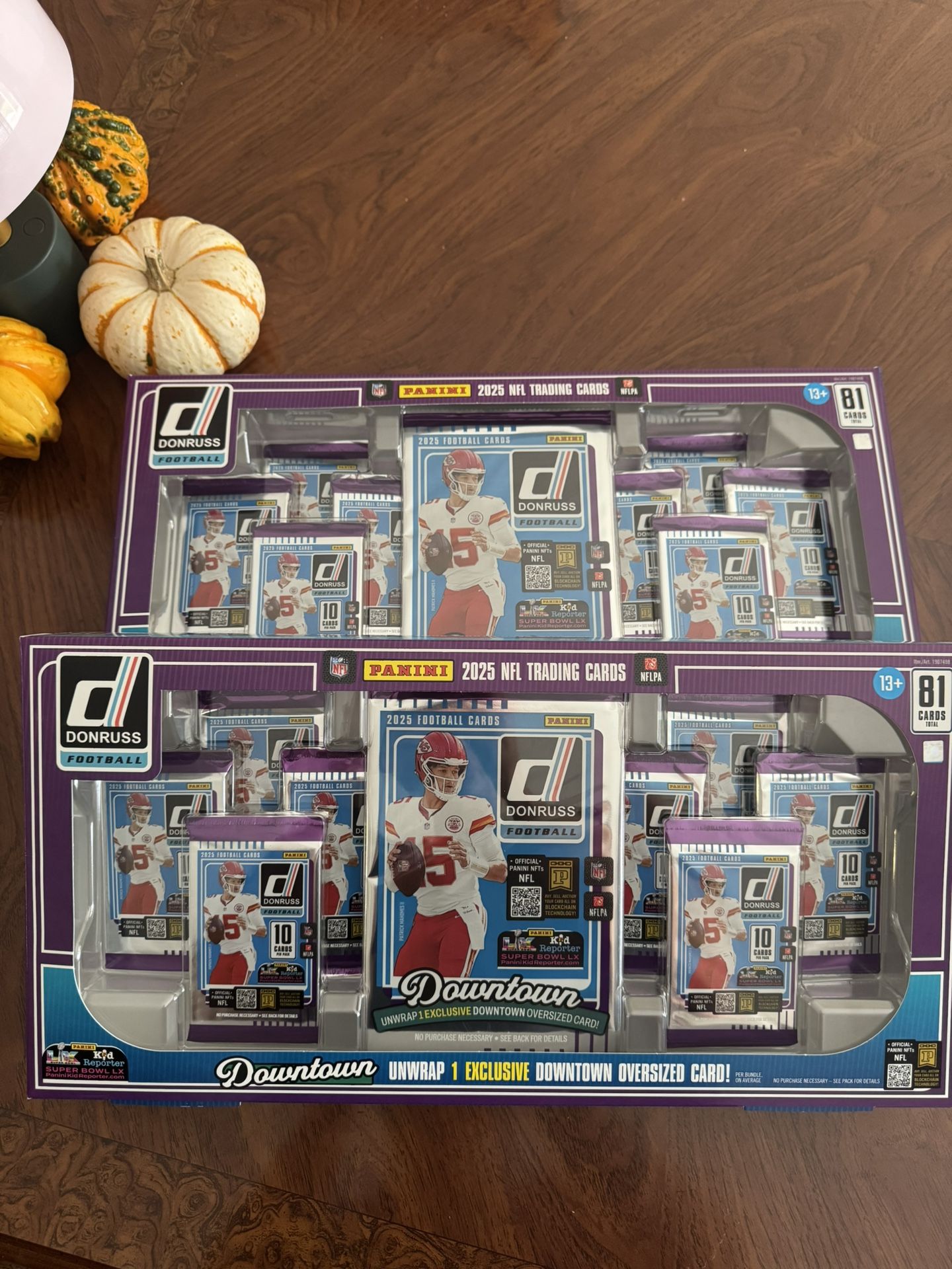 2025 Panini Donruss NFL Football Oversized Downtown Box