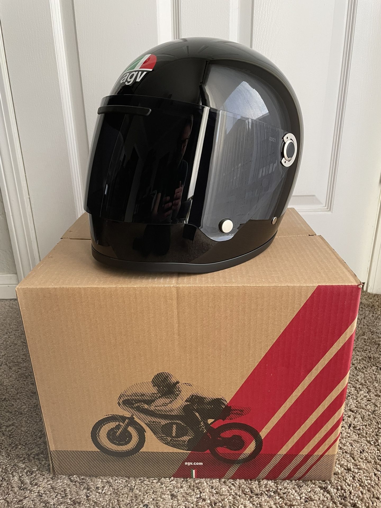 AGV x3000 Black Motorcycle Helmet