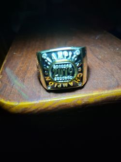 2019 Champion Style Ring gold plated