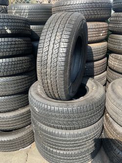 265/70/17 Goodyear wrangler 98% TREAD LIFE All Four Tires Semi New ❗| Por favor Pregunta Por Disponilildad, PLEASE ASK Me For Availability |❗
