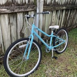 Blue bike for kid 