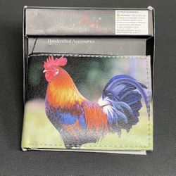 Tems Collection Bifold Wallet Rooster