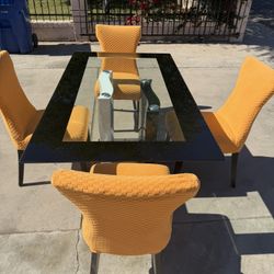 Chairs And Table 