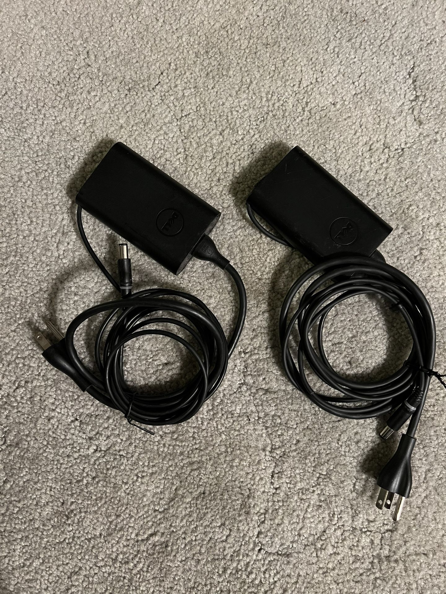 Dell 65W Laptop AC Adapters (2)