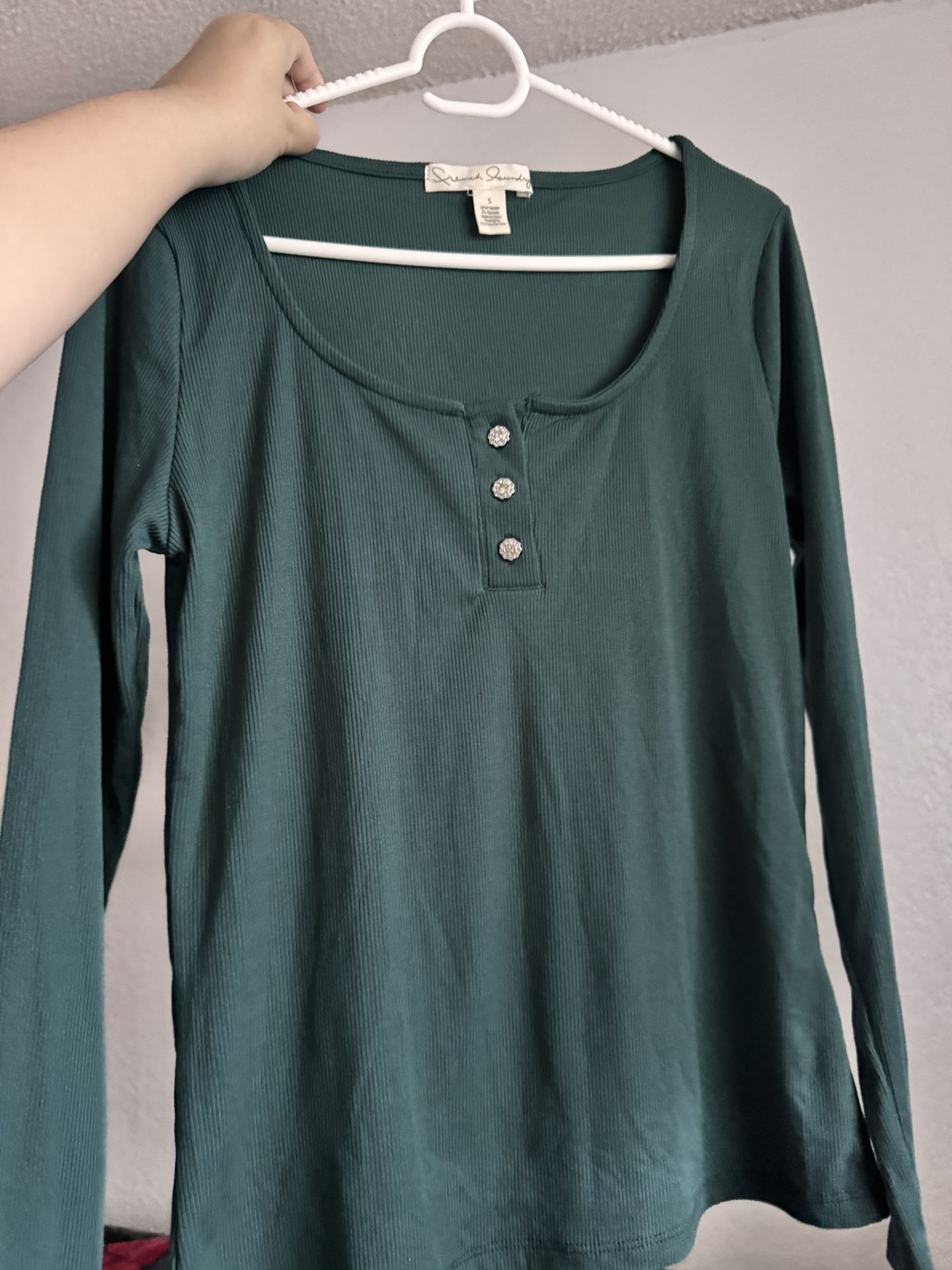 Green Long Sleeve Shirt