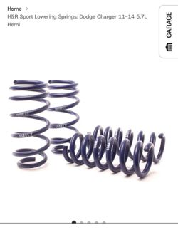Chrysler 300 lowering springs