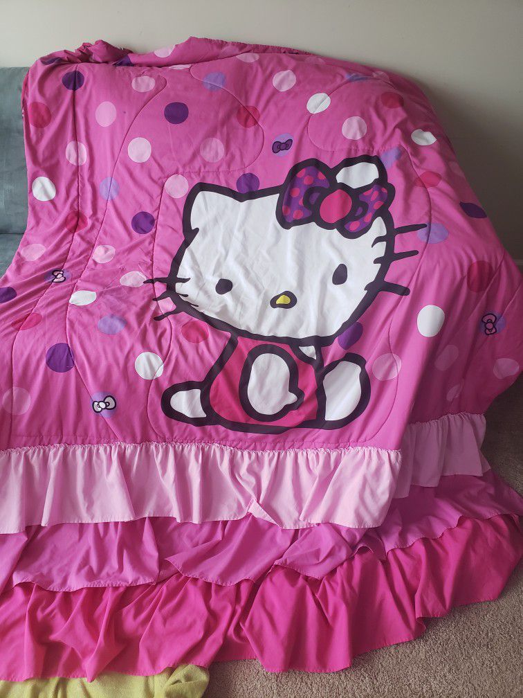 Hello Kitty Comforter Twin