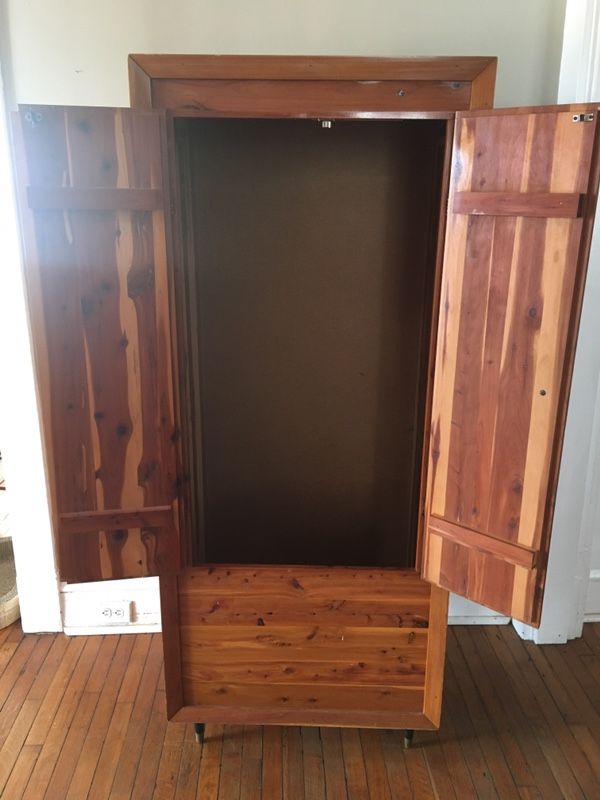 Mid century cedar wardrobe! for Sale in Knoxville, TN OfferUp