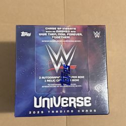 2025 Topps Wwe universe hobby box