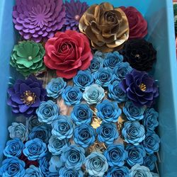 Paper Flowers/——-flores De Papel