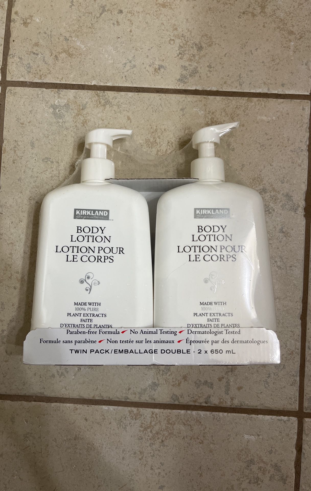 Kirkland Body Lotion 2 Pack