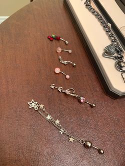 Belly button piercing ring