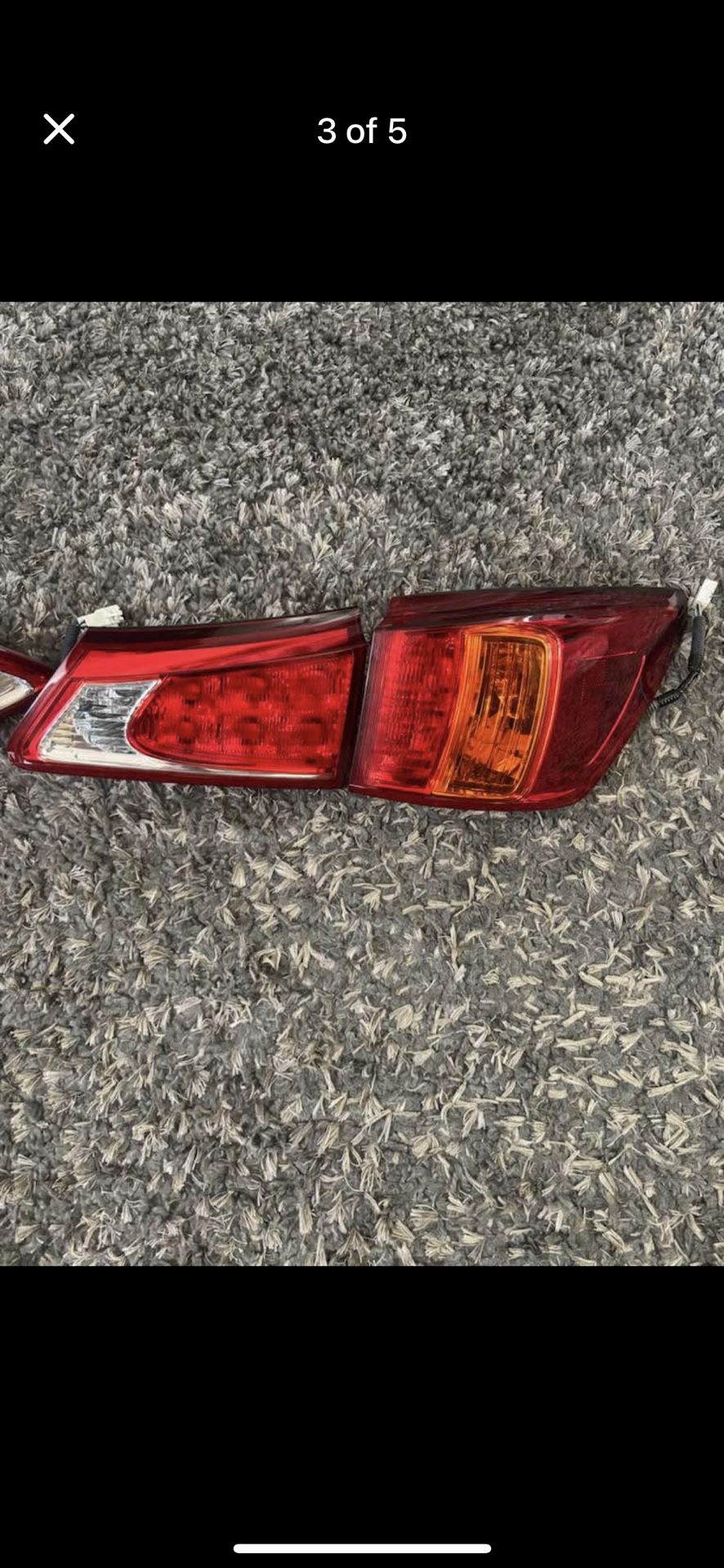Lexus IS (contact info removed) Rear Lights