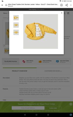 Little Girls Afton Street bomber jacket