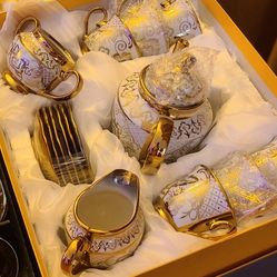 17 Pcs Tea Set  Prefect Gift For Christmas 